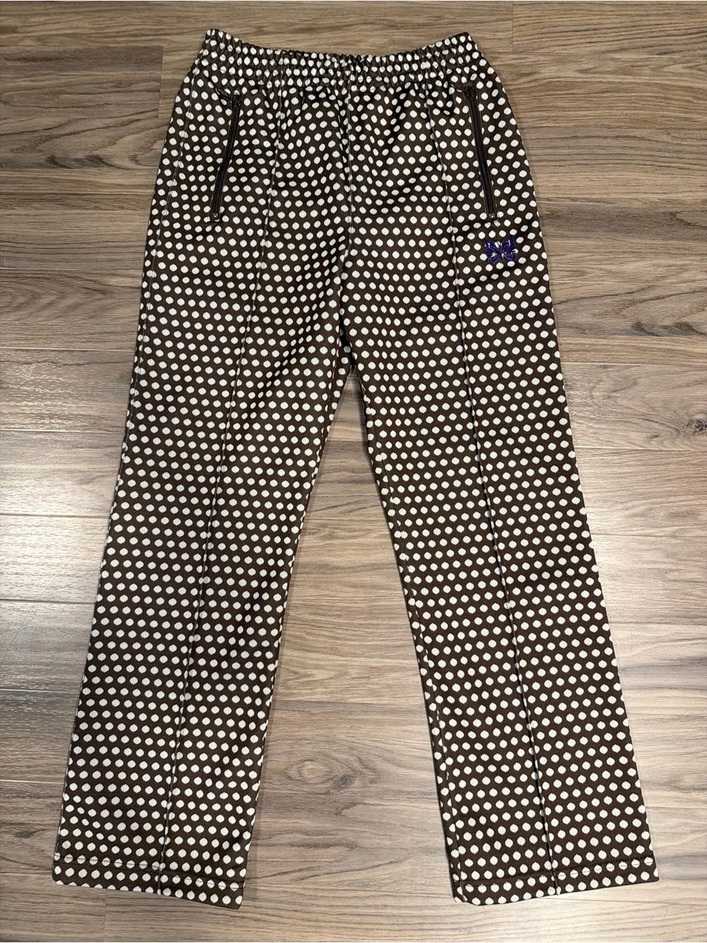 Needles Poly Jacquard Track Pants ‘Polka Dot’